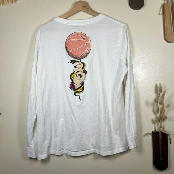 Nike XL Women's Can't Be Defeated Basketball Long Sleeve T-Shirt - Picture 5 of 6